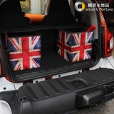奔驰smart 储物箱 复古英国旗收纳箱 后备箱杂物置物箱 折叠式