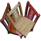 实木小靠背椅小板凳幼儿园小木凳小矮凳方凳子学生椅儿童学习椅子