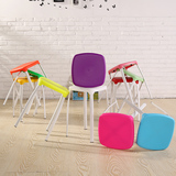 子塑料小板凳简约时尚创意家用换鞋凳餐桌凳餐椅子加厚成人包邮凳