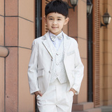 儿童西装男童西服外套韩版春秋 花童礼服套装主持人钢琴演出服