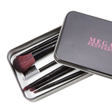 MEGAGA7支纤维毛化妆套刷精美铁盒装化妆刷套装化妆师美容工具