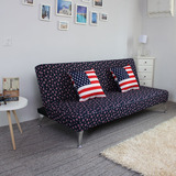 新款小户型布艺组合沙发宜家折叠双人沙发多功能简易单人沙发特价