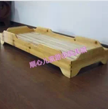 厂家直销 幼儿园实木板折叠单人床 儿童床 实木床 幼儿床 特价