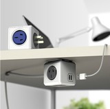 荷兰PowerCube模方魔方插座  USB可扩展 延长线 出差居家办公必备