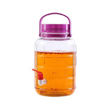 无铅玻璃泡酒瓶 带龙头酵素桶药酒瓶酿葡萄酒瓶子密封储物罐