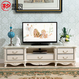 和购家具欧式电视柜组合小户型卧室实木矮柜客厅大理石电视柜8619