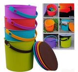 塑料水桶带盖可提 钓鱼桶凳可坐加厚收纳桶 家用大号储物桶洗车桶