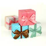 超可爱甜美正方形小号礼物盒礼盒 婚庆喜糖包装盒 饰品首饰收纳盒
