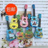 包邮21寸卡通ukulele尤克里里乌克丽丽木质儿童四弦夏威夷小吉他