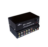 迈拓 MT-104AV 1进4出 4口AV分配器 一进四出 音视频分配器