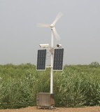 300W小型家用风力发电机 耐用美观 路灯上专用风力发电机