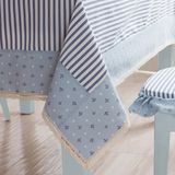 2016cozzy桌布布艺 餐桌布椅套套装 地中海风格