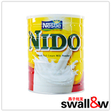 英国Nestle NIDO雀巢全脂奶粉成人青少年 400g
