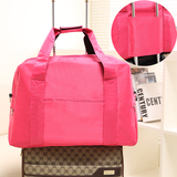 韩版防水折叠男女短途手提旅行包可套拉杆行李袋旅游包运动健身包