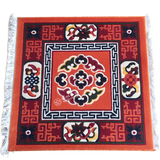 藏族 纯羊毛地毯 客厅 茶几地毯藏式地毯打坐垫瑜伽垫佛堂拜垫