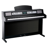 美得理电钢琴DP-165数码钢琴 88键重锤黑色电子钢琴 多省包邮