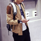 2016春季男士韩版修身型外穿青年夹克春天青少年学生外套大码衣服