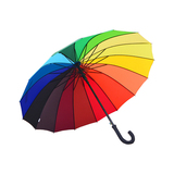 雨伞折叠超大号三人伞双层加大码双人长柄伞防风直杆伞加固W2L