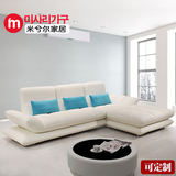 韩式羽绒真皮沙发 黑白色现代简约客厅家居皮艺沙发组合头层牛皮