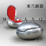 意大利米兰欧美创意个性时尚家具 金属休闲椅广告椅折叠沙发椅子