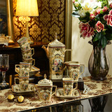 欧式高档茶具套装英式创意陶瓷下午茶花茶咖啡具骨瓷茶壶茶杯整套