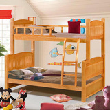 环保桦木家具实木子母床 儿童床高低床双层床上下床成人母子床313