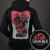 Linkin Park 林肯公园乐队摇滚套头帽衫 秋冬外套男卫衣 两件包邮