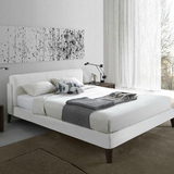 布床布艺床 小户型北欧宜家1.8米双人床可拆洗简约现代美式软包床
