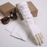 韩国let's slim冰袖 夏季男女冰丝防晒手套 儿童成人长款手臂袖套