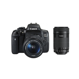 Canon/佳能原装正品 EOS 750D 双镜头套机 18-55mm/55-250mm