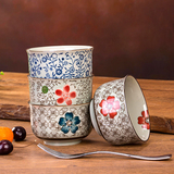 包邮 创意陶瓷餐具套装韩式日式米饭碗 青花小碗汤碗碗盘碟勺微波