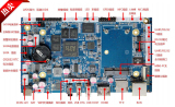 安卓四核工控多串口android广告机一体机主板ASL/翔升 J1800M-HK