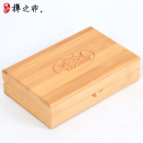 渔具包装盒定做 浮漂包装盒 鱼钩礼盒订做 实木礼盒来样制作 竹盒