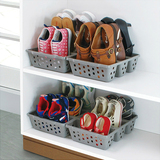 日本进口品牌鞋子收纳架鞋柜鞋架塑料鞋子整理架收纳盒节省空间
