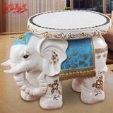 欧式大象换鞋凳客厅装饰品摆件家居创意结婚礼物实用招财开业礼品