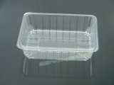 一次性透明塑料保鲜盒食品包装盒水果蔬菜盒沙拉打包608（100个）