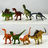 8款侏罗纪世界 恐龙模型套装玩具 仿真迷你静态动物摆设 儿童礼物
