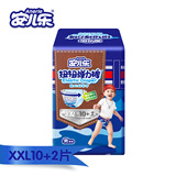 【天猫超市】安儿乐 扭扭弹力裤XXL12片 男用型尿不湿纸尿裤
