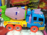 包邮中秋节儿童玩具灯笼万向手提工程车搅拌机发光发声中秋节汽车