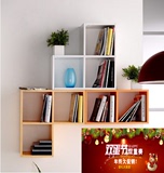 创意格子组合书架墙上挂饰置物架壁挂式隔板墙小柜子背景装饰书柜