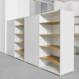 文件柜木质资料柜档案柜带锁书柜广州板式办公室家具储物柜子大型