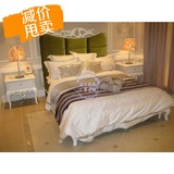 后现代风格新古典实木床1.8米欧式床婚床时尚卧室家具大床架