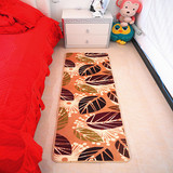 加厚珊瑚绒长条地毯厨房茶几床边地毯可水洗定做地毯门垫