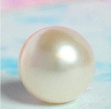 天然淡水珍珠 超大颗精品裸珠 正圆强光珍珠吊坠 14-15-16-17mm