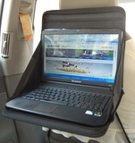 汽车笔记本架 餐桌板饮料架 置物架 多功能车用电脑架 椅背杂物袋