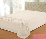 特价外贸原单棉麻床单加厚双人纯色单件1.5米1.8米2米床用床单