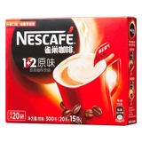 【天猫超市】雀巢速溶咖啡 1+2 原味 / （ 20包*15克 ）盒装