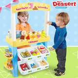 女孩儿童扮家家酒冰淇淋超市收银机柜台女童3-7岁过家家玩具益智