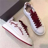 MCQ麦昆 16新款白色红字签名限量版休闲板鞋运动鞋女鞋【爱衣着】