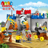 骏达隆战国风云军事系列拼装大颗粒积木乐高式儿童益智玩具5261A